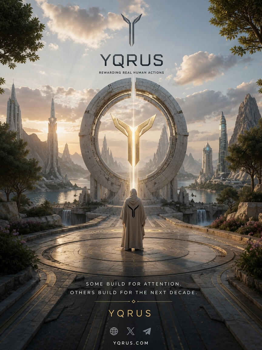Where Human Effort Becomes Value Train. Think. Build. YQRUS is designed to recognize real-world activity and transform it into measurable digital reward.